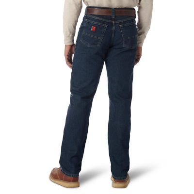 Image showing 1 th Wrangler Men's Relaxed Fit Riggs Workwear Advanced Comfort Work Jeans
