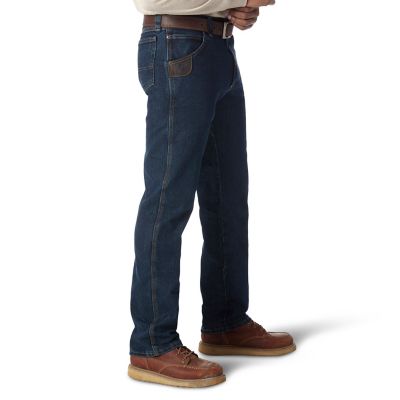 Image showing 2 th Wrangler Men's Relaxed Fit Riggs Workwear Advanced Comfort Work Jeans