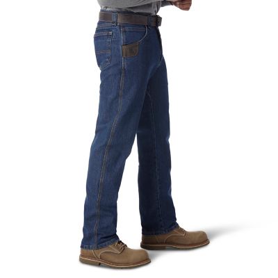 Image showing 2 th Wrangler Men's Relaxed Fit Riggs Workwear Advanced Comfort Work Jeans
