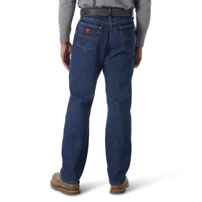 Image showing 1 th Wrangler Men's Relaxed Fit Riggs Workwear Advanced Comfort Work Jeans