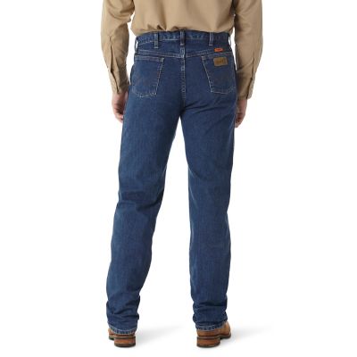 Image showing 1 th Wrangler Men's FR Flame-Resistant Original Fit Work Jeans