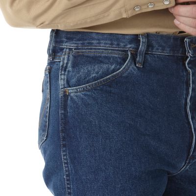Image showing 3 th Wrangler Men's FR Flame-Resistant Original Fit Work Jeans