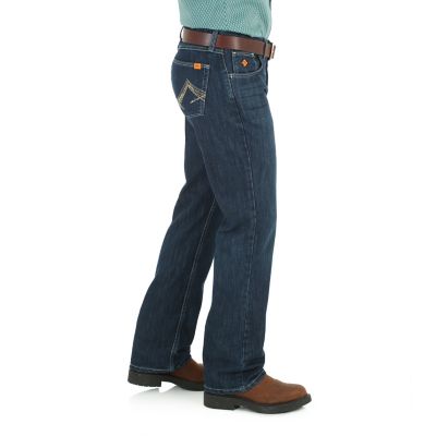 Image showing 2 th Wrangler Men's FR Flame-Resistant Classic Fit 20X Bootcut Work Jeans