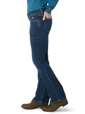 Image showing  Women's FR Flame-Resistant Classic Fit Mae Retro Bootcut Work Jeans
