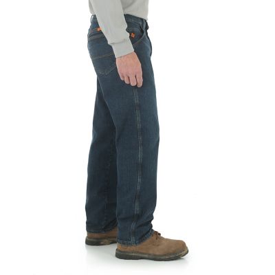 Wrangler Men's FR Flame-Resistant Relaxed Fit Riggs Workwear Advanced Comfort Work Jeans