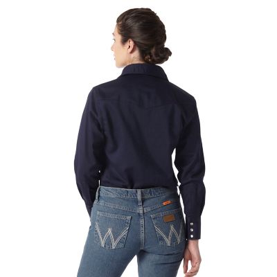 Image showing  FR Flame Resistant Long Sleeve Solid Shirt