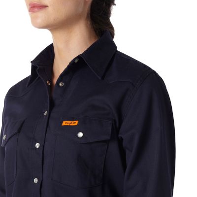 Image showing  FR Flame Resistant Long Sleeve Solid Shirt