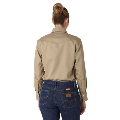 Image showing  FR Flame Resistant Long Sleeve Solid Shirt