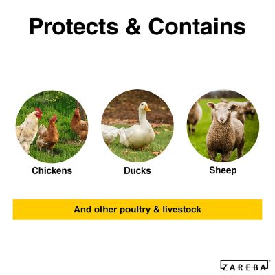 Image showing  82 ft. x 48 in. Electrified Poultry Netting