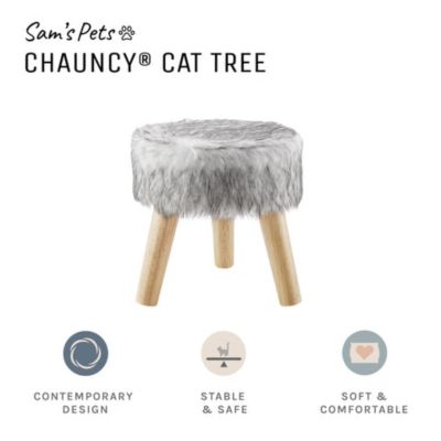 Image showing  13 in. Chauncy Cat Tree, White