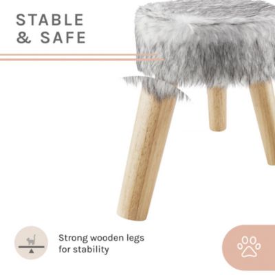 Image showing 6 th Sam's Pets 13 in. Chauncy Cat Tree, White