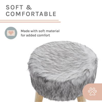 Image showing 7 th Sam's Pets 13 in. Chauncy Cat Tree, White