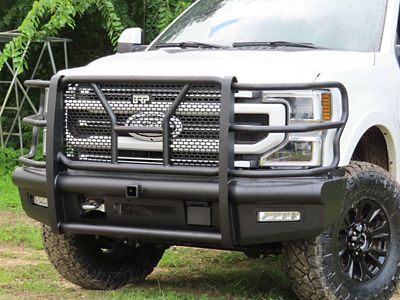 Image showing  Pipe Force Front Bumper for 2017-2022 Ford Super Duty F250, F350, F450, F550