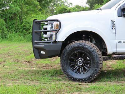 Image showing  Pipe Force Front Bumper for 2017-2022 Ford Super Duty F250, F350, F450, F550