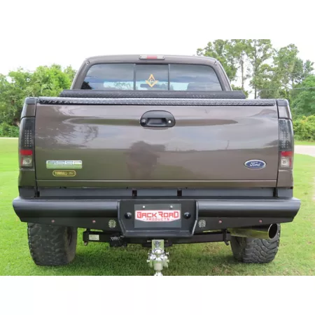 Back Road Products Pipe Force Rear Bumper Truck Bumpers