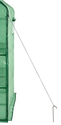 Image showing  Machrus Ogrow Deep Fastening Iron Greenhouse Anchor Kit-, Set of 4 Anchors and Ropes