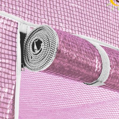 Image showing  Machrus Ogrow Premium PE Greenhouse Replacement Cover for Your Outdoor/Indoor 5-Tier Greenhouse