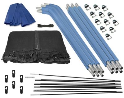 Upper Bounce Machrus 11 ft. Top Ring Enclosure Trampoline Enclosure Set Including Net, 6 pole, Caps & Pole Foam Sleeves