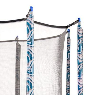 Image showing  Machrus Upper Bounce Trampoline Pole Sleeve Protectors, Maui Marble, Set of 4