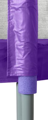 Image showing  Machrus Upper Bounce Trampoline Pole Sleeve Protectors, Purple, Set of 6