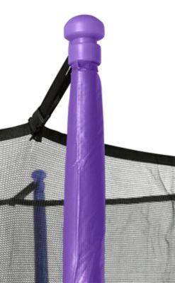 Image showing  Machrus Upper Bounce Trampoline Pole Sleeve Protectors, Purple, Set of 6