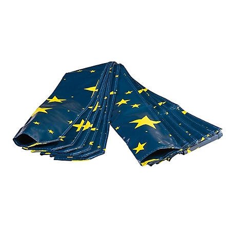 Upper Bounce Machrus Upper Bounce Trampoline Pole Sleeve Protectors, Starry Night, Set of 6