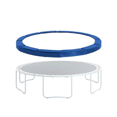 Upper Bounce Machrus Premium 10 ft. Trampoline Replacement Safety Pad Fits for Round Frames- 3/4 in. Foam, Blue