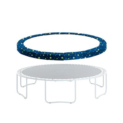Upper Bounce Machrus Trampoline Super Spring Cover - 11 ft. Safety Pad, Fits Round Trampoline Frame, Starry Night