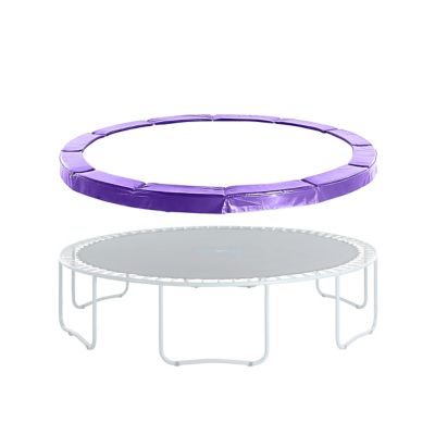 Upper Bounce Machrus Trampoline Super Spring Cover - 13 ft. Safety Pad, Fits Round Trampoline Frame, Purple