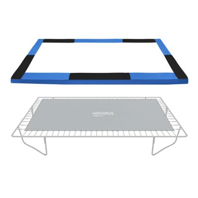 Upper Bounce Machrus Trampoline Super Spring Cover - 8 x 14 ft. Safety Pad, Only Fit Upper Bounce Brands, Blue/Black