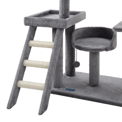 Image showing  53.5 in. Longshot Cat Tree, Gray