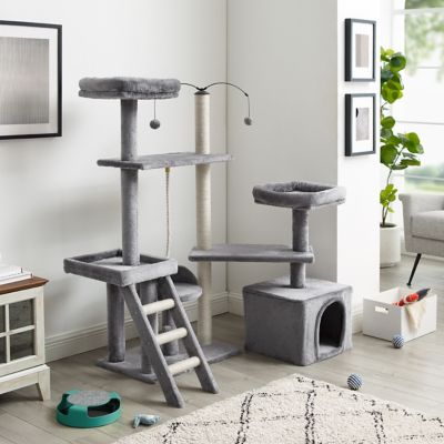 Image showing 5 th Sam's Pets 53.5 in. Longshot Cat Tree, Gray