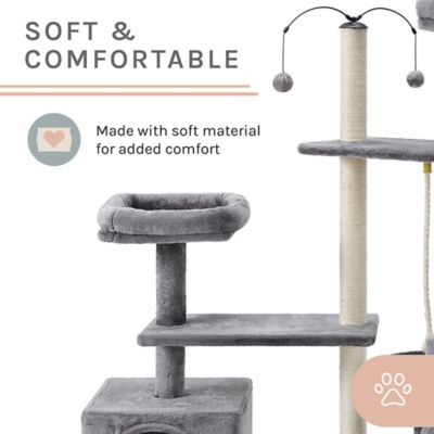Image showing 8 th Sam's Pets 53.5 in. Longshot Cat Tree, Gray