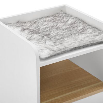 Image showing  Becky 32 in. Cat Tree Bookshelf, White