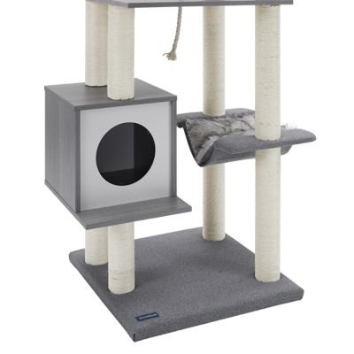 Image showing  70.5 in. Tyrone Cat Tree, Gray
