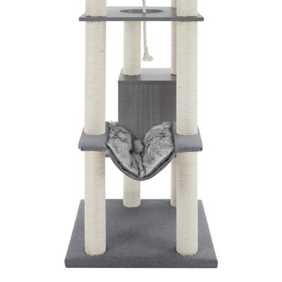 Image showing  70.5 in. Tyrone Cat Tree, Gray
