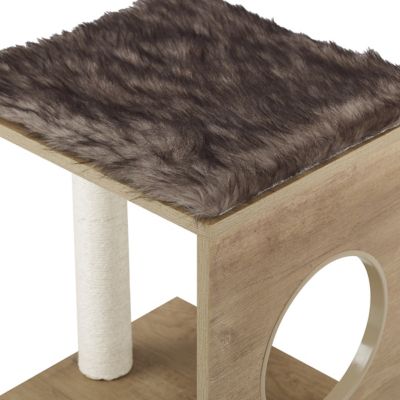 Image showing  50 in. Sheree Cat Tree, Dark Brown