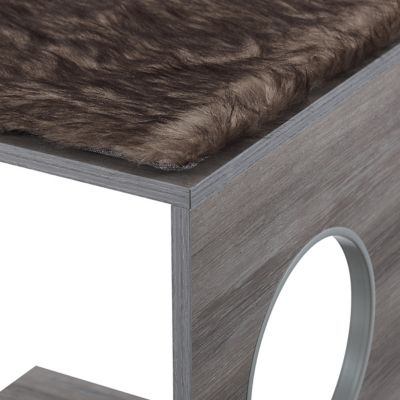 Image showing  50 in. Sheree Cat Tree, Dark Brown