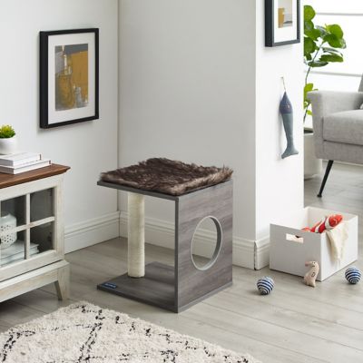 Image showing  50 in. Sheree Cat Tree, Dark Brown