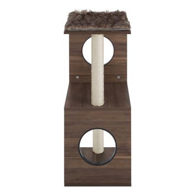 Image showing  50 in. Sheree Cat Tree, Dark Brown