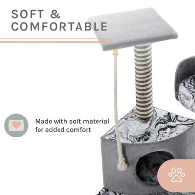 Image showing 8 th Sam's Pets 47 in. Dazzle Cat Scratching Tree, Gray