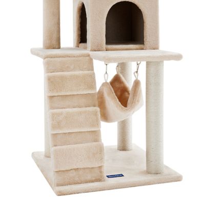 Image showing  51 in. Double Decker Cat Tree, Cream
