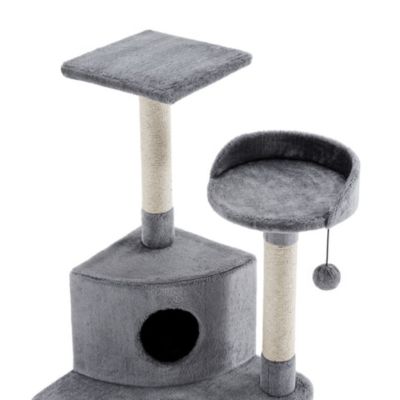 Image showing  49 in. Chachi Cat Tree, Gray