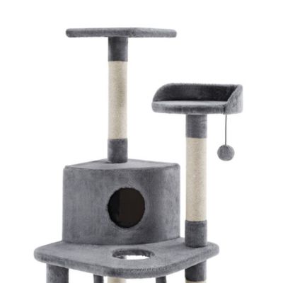 Image showing  49 in. Chachi Cat Tree, Gray