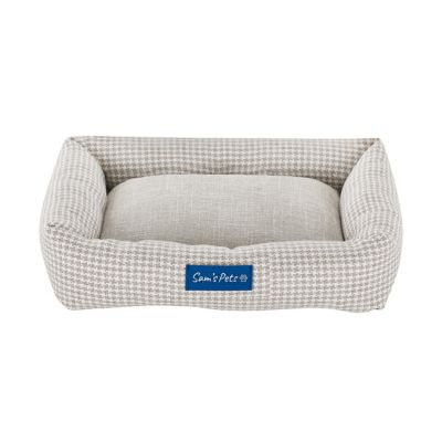 Image showing  Arlo Plaid Bolster Dog Bed