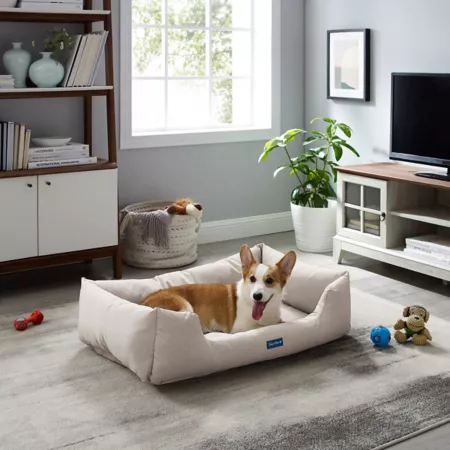 Sam's Pets Missy Rectangular Dog Bed Bolster Dog Beds