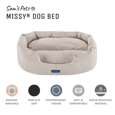 Image showing 6 th Sam's Pets Missy Round Dog Bed