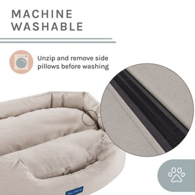 Image showing 7 th Sam's Pets Missy Round Dog Bed