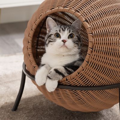 Image showing  Nala Wicker Cat Condo, SP-CB129
