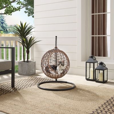 Image showing  18 in. Nala Hanging Egg Cat Condo